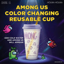 Among Us Color Changing Reusable Cup