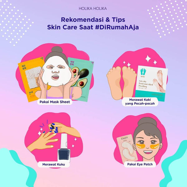 5  Rekomendasi Skincare Saat di Rumah Aja!