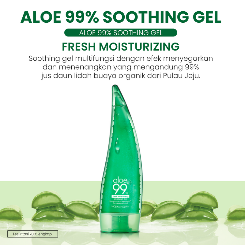 Aloe 99% Soothing Gel (Fresh Moisturizing) 250ml