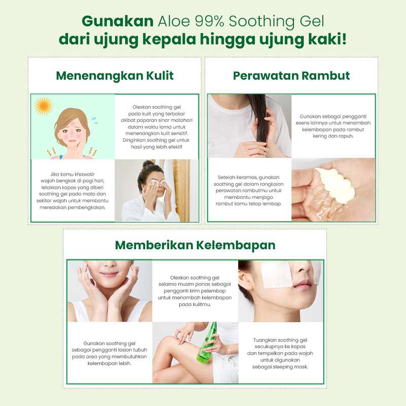 Aloe 99% Soothing Gel (Fresh Moisturizing) 55ml