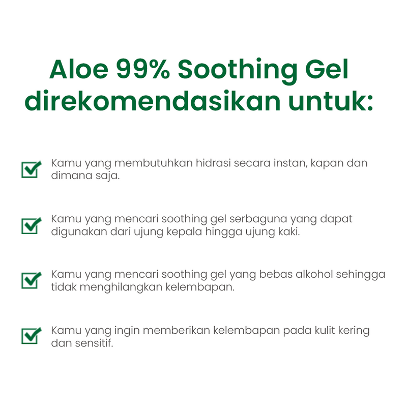 Aloe 99% Soothing Gel (Fresh Moisturizing) 55ml