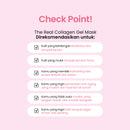 The Real Collagen Gel Mask | Color-Changing Elasticity Hydrogel Mask Sheet