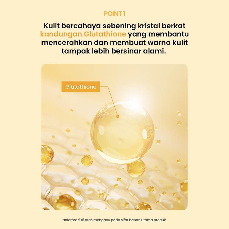 The Real Glutathione Gel Mask | Color-Changing Brightening Hydrogel Mask Sheet