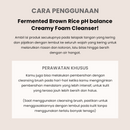 CLINFINITE Fermented Brown Rice pH balance Creamy Foam Cleanser | Sabun Mochi