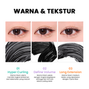 Holika Holika Bundle | My Fave Piece Geltail & Lash Correcting Mascara | 3-in-1 Eye & Brow Gel Liner & Airy Lift: Lightweight, Waterproof, Smudgeproof, Strong Curling Mascara