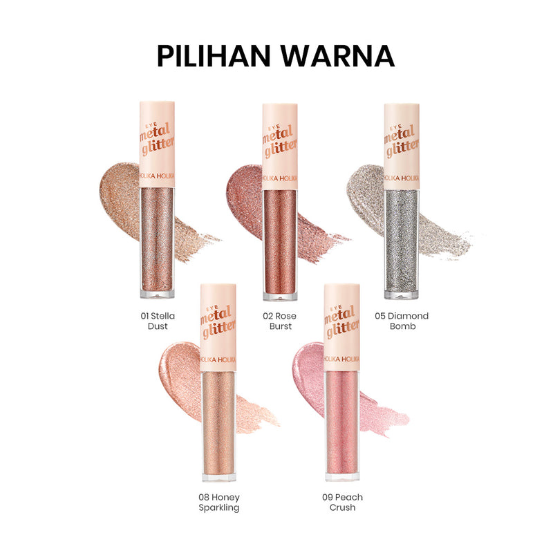 Eye Metal Glitter | Liquid Eyeshadow
