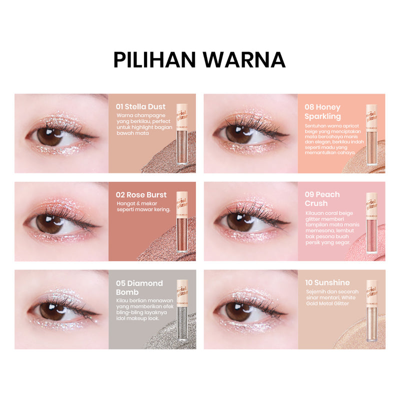 BLING FOR BLINKS | Eye Metal Glitter - FREE Eye Spanglitter