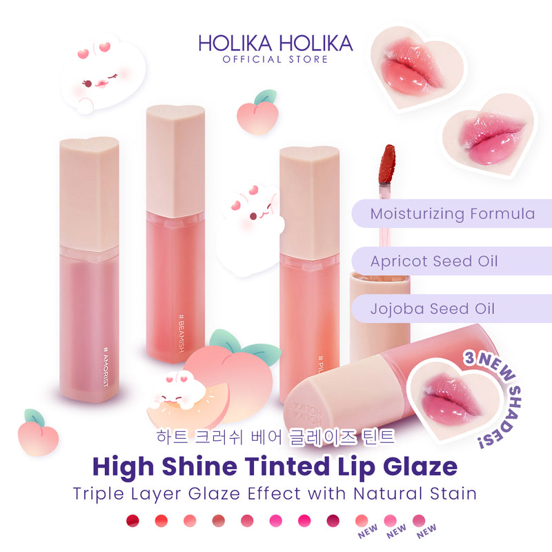 Heart Crush Bare Glaze Tint | Tinted Lip Glaze with Natural Stain