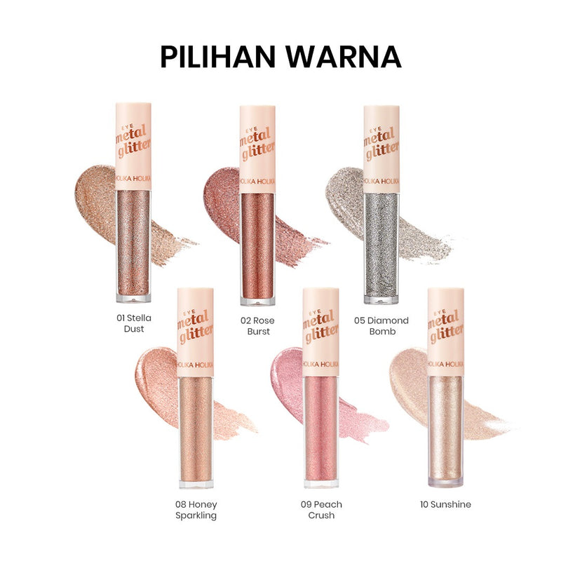 Eye Metal Glitter | Liquid Eyeshadow