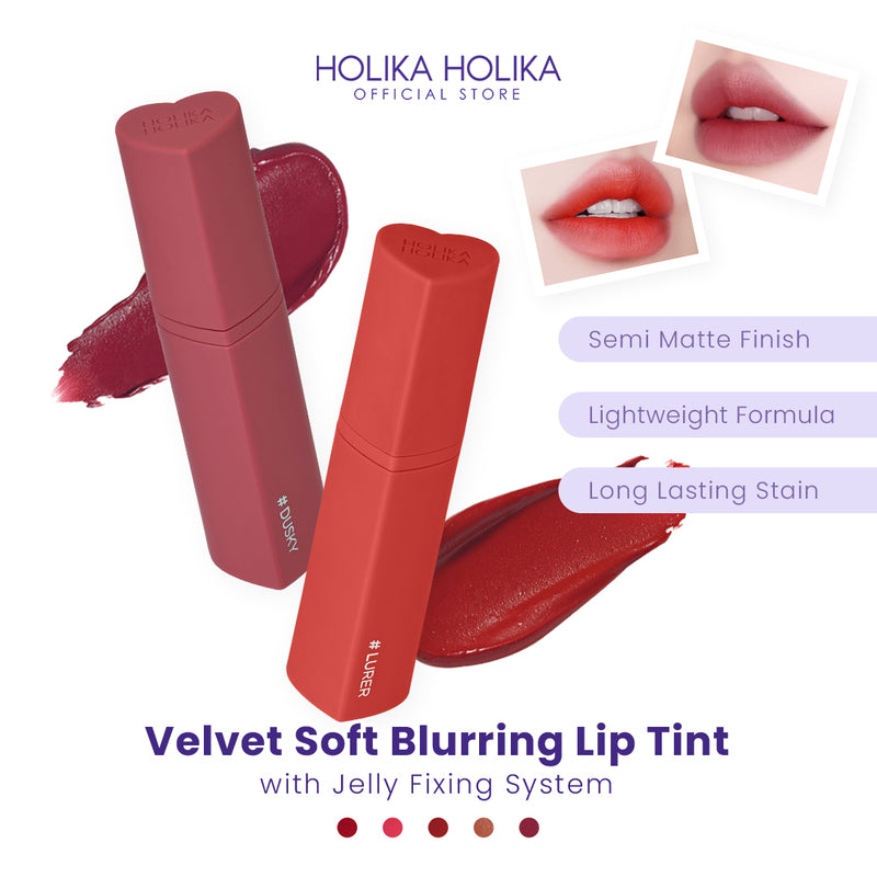 Heart Crush Jelly Velvet Tint | Semi Matte Lip Tint