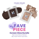 Holika Holika Bundle | My Fave Piece Geltail & My Fave Piece Eye Glitz | 3-in-1 Eye & Brow Gel Liner & Glitter Eyeshadow