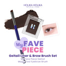 Holika Holika My Fave Piece Geltail | 3-in-1 Eye & Brow Gel Liner