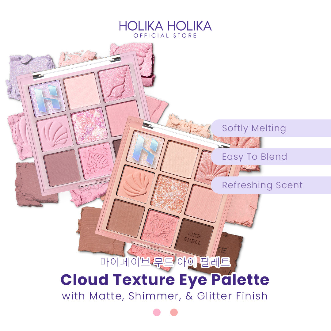 My Fave Mood Eye Palette (Like Shell Collection) | Eyeshadow – HOLIKA ...
