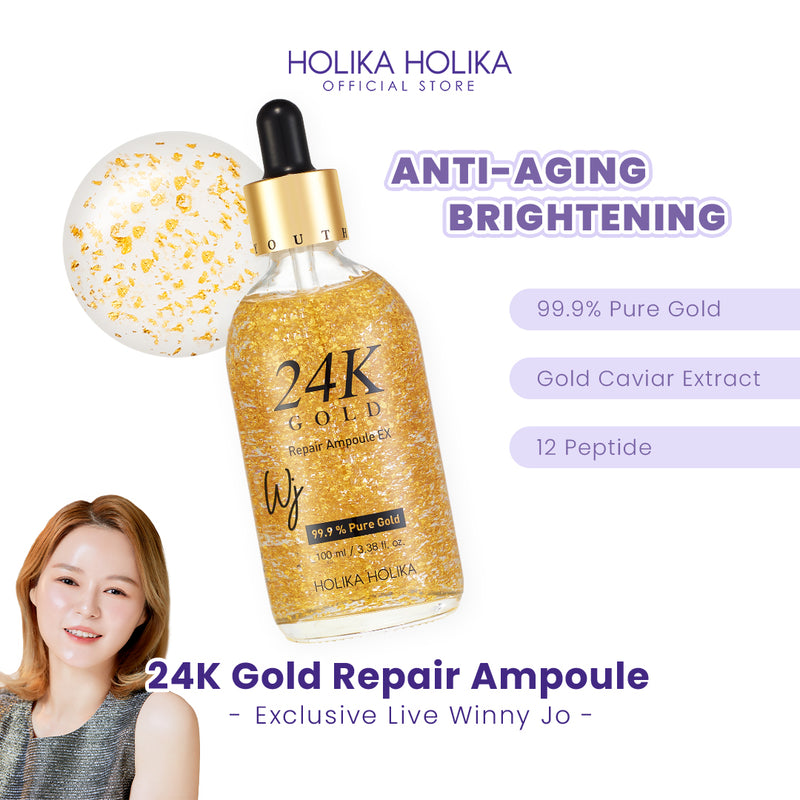 Prime Youth 24K Gold Repair Ampoule EX | Serum Emas