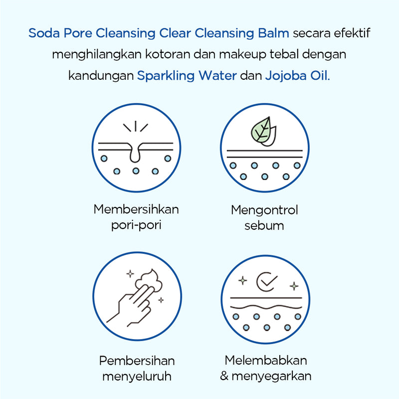 Soda Pore Cleansing - Clear Cleansing Balm