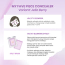 Holika Holika My Fave Piece Concealer Jello Berry | Makeup Primer & Oil Control Balm