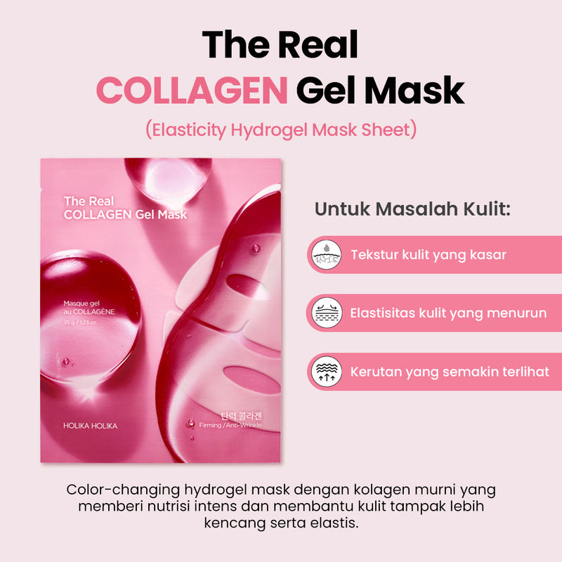 The Real Gel Mask | Color-Changing Intensive Hydrogel Mask Sheet
