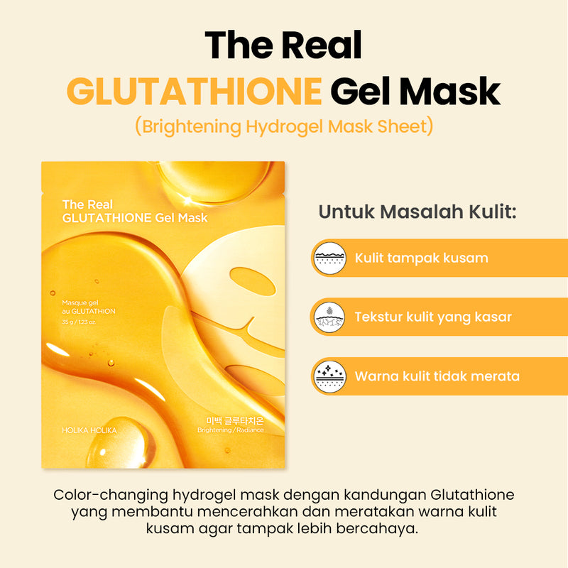 The Real Gel Mask | Color-Changing Intensive Hydrogel Mask Sheet