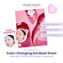 The Real Collagen Gel Mask | Color-Changing Elasticity Hydrogel Mask Sheet