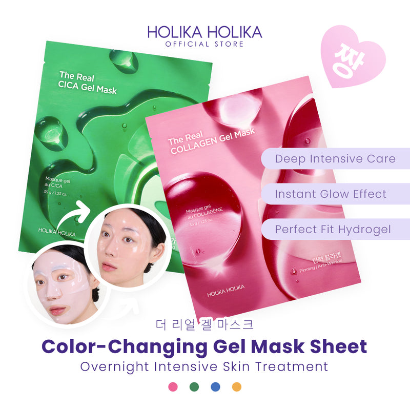 The Real Gel Mask | Color-Changing Intensive Hydrogel Mask Sheet