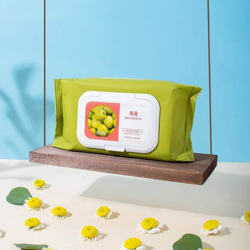 Tisu Pembersih Make Up Terbaik | Daily Fresh Olive Cleansing Tissue