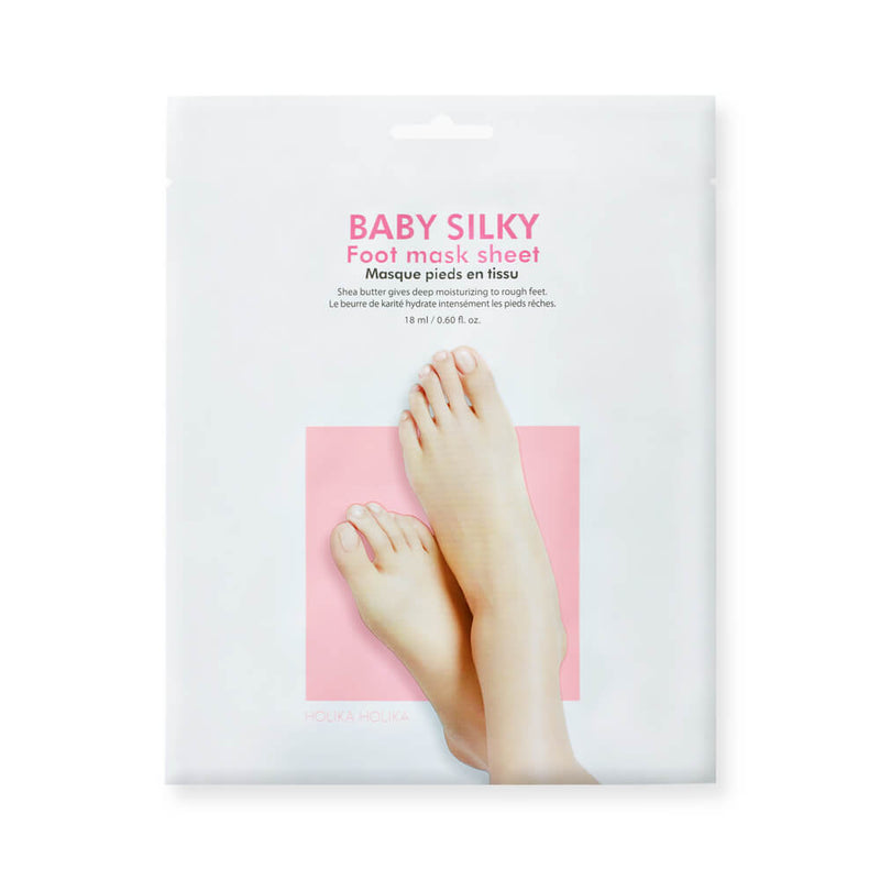 Masker Kaki Korea | Baby Silky Foot Mask Sheet