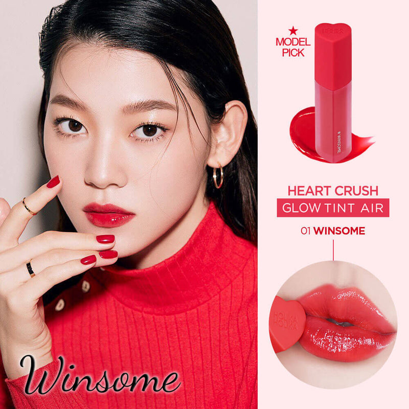 Lip Tint Gloss Korea | Heart Crush Glow Tint Air – HOLIKA HOLIKA