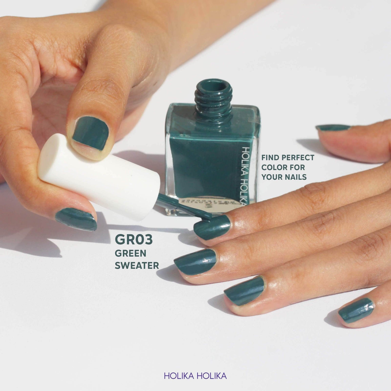 Kuteks Piece Matching Nails Lacquer HOLIKA HOLIKA