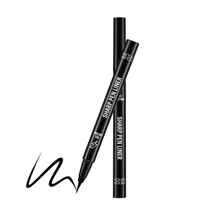 Eyeliner Spidol Tail Lasting Sharp Pen Liner HOLIKA HOLIKA